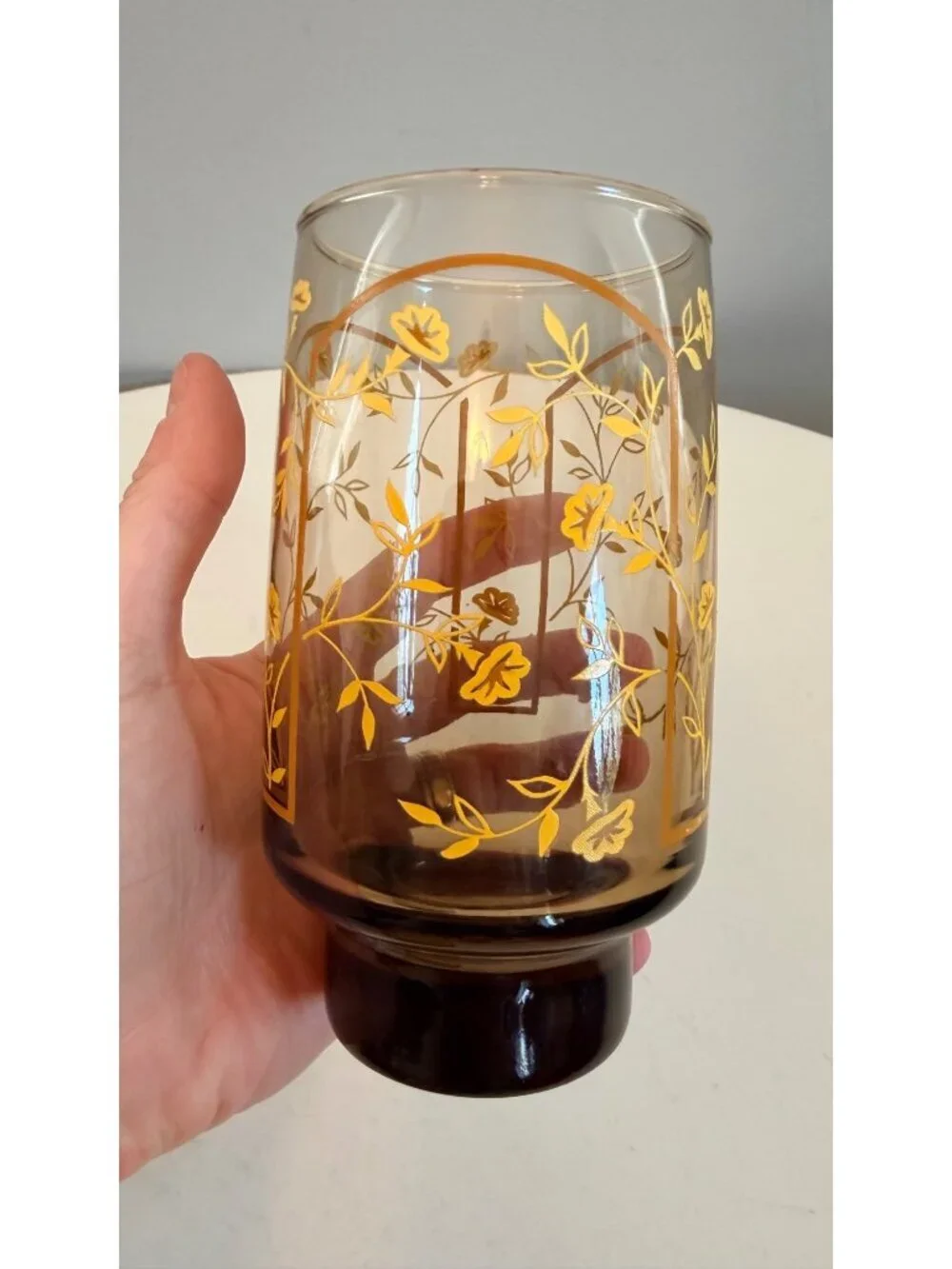 Libbey vintage accent